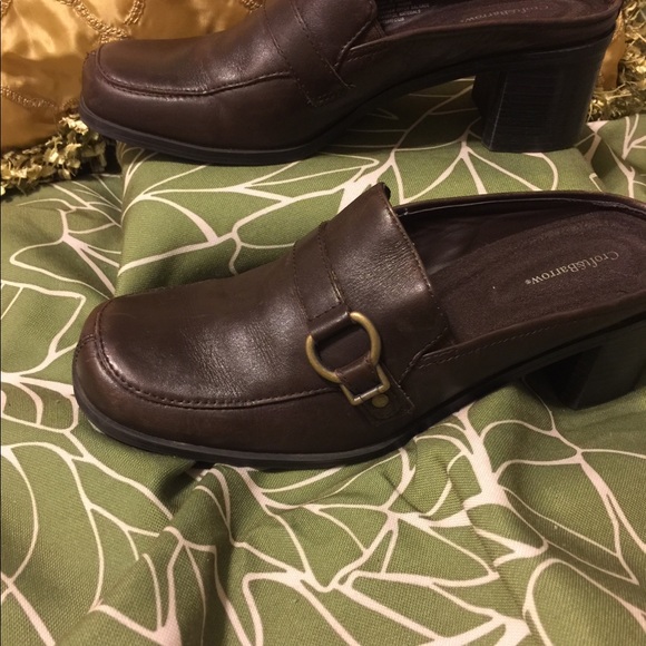 Craft & Barrow Brown Leather Ladies Shoe Sz6 - Picture 2 of 5